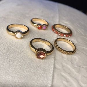 H&M set rings